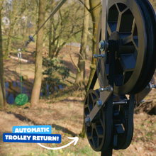 Load image into Gallery viewer, Heavy Duty Commercial Garden Zip Wire Kit - Suitable for Adults!