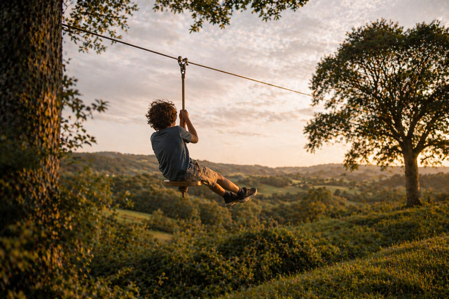 How High Should a Zip Wire Start?