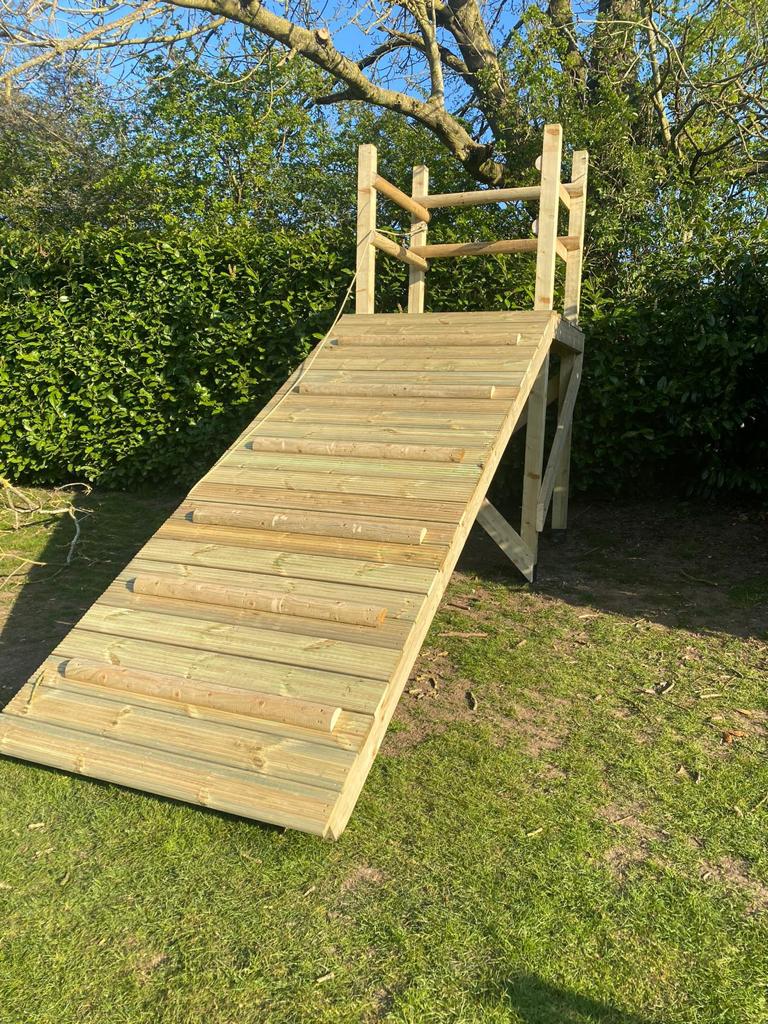 Wooden Zip Line Tower Sending Platform - Custom Built to Your Requirements