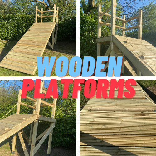 Wooden Zip Line Tower Sending Platform - Custom Built to Your Requirements